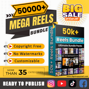 50,000+ Viral Reels Bundle – Ready to Post & Earn!