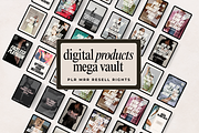 Mege MRR PLR Digital Products Bundle