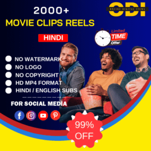 3000+ Movie Clips Reels Bundle