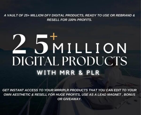 25M+ Master Resell Rights Digital Product Bundle | Launch Your Passive Income Empire Today!