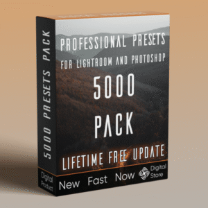 ৫০০০+ প্রফেশনাল Lightroom Presets & Photoshop Actions