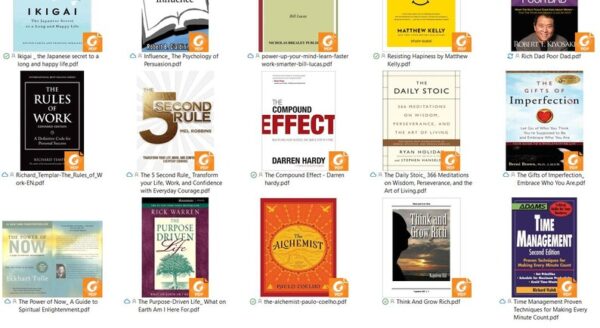 1300+ Life-Changing eBooks PDF & ePub Bundle – Unlock Knowledge, Transform Your Mindset! - Image 3